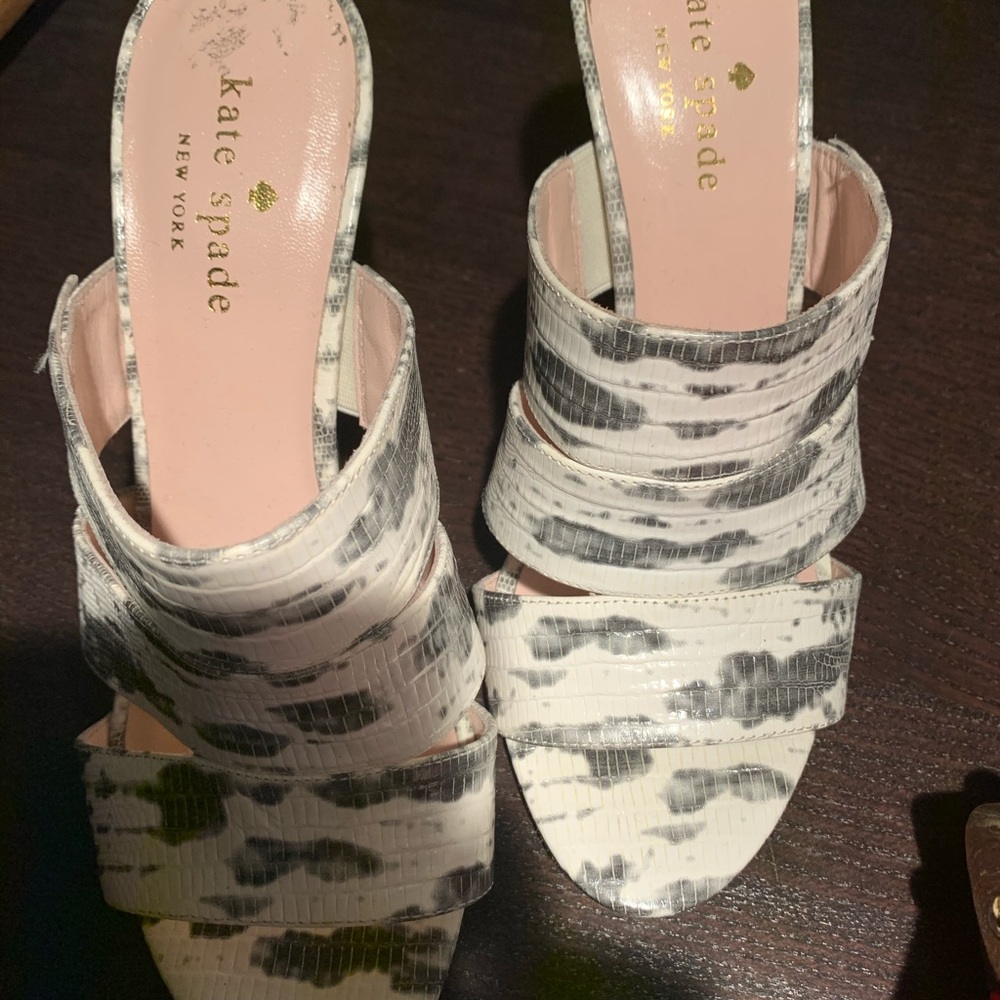 Kate Spade open toe heels